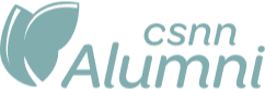 Logo of the csnn alumni association.